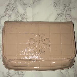 Tory Burch Nude Crossbody bag detachable chain